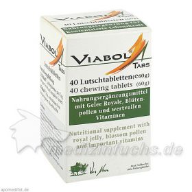 VIABOL Tabs Lutschtabletten, 40 ST – PZN 7479342 из Германии