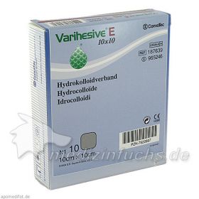 VARIHESIVE E 10x10 cm HKV hydroaktiv, 10 ST – PZN 7522807 из Германии