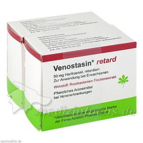VENOSTASIN retard 50 mg Hartkapsel retardiert, 100 ST – PZN 7577116 из Германии