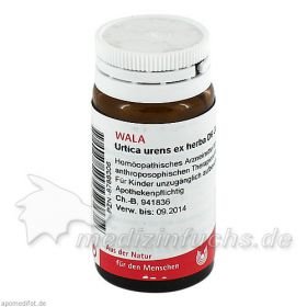 URTICA URENS EX HERBA D 6, 20 G – PZN 8788306 из Германии