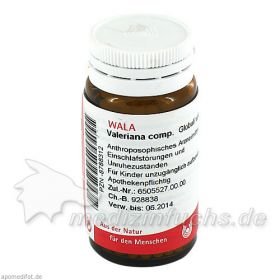 VALERIANA COMP.Globuli, 20 G – PZN 8788312 из Германии
