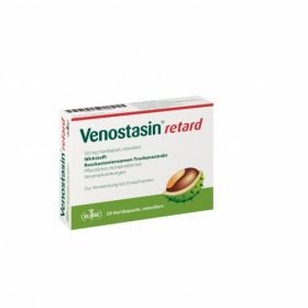 VENOSTASIN retard 50 mg Hartkapsel retardiert, 20 ST – PZN 8862646 из Германии