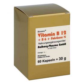 Vitamin B12 + B6 + Folsäure Komplex N Kapseln (60 stk) – PZN 93071 из Германии