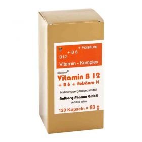 Vitamin B12 + B6 + Folsäure Komplex N Kapseln (120 stk) – PZN 93705 из Германии