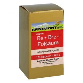 Vitamin B6 + B12 + Folsaüre Kapseln (120 stk) – PZN 646021 из Германии