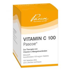 Vitamin C 100 Pascoe Tabletten (100 stk) – PZN 747041 из Германии