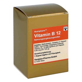 Vitamin B12 Kapseln (60 stk) – PZN 876821 из Германии