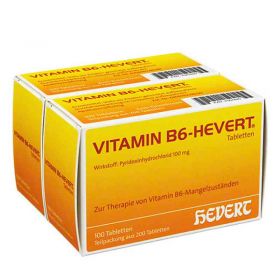 Vitamin B6 Hevert Tabletten (200 stk) – PZN 2567840 из Германии