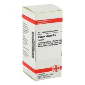 Viscum Album D 6 Tabletten (80 stk) – PZN 2637339 из Германии
