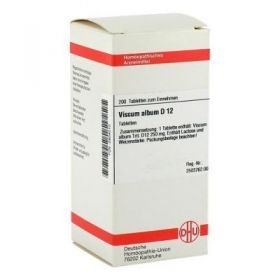 Viscum Album D 12 Tabletten (200 stk) – PZN 2804010 из Германии