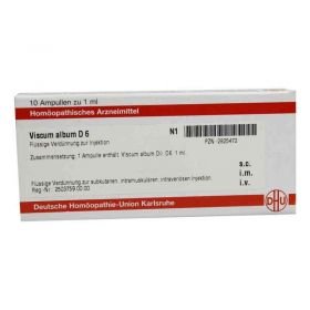 Viscum Album D 6 Ampullen (10X1 ml) – PZN 2825472 из Германии