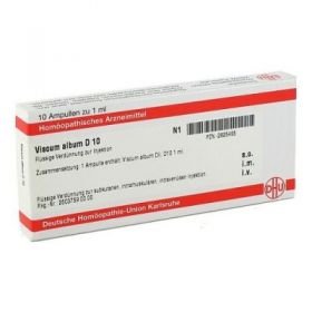 Viscum Album D 10 Ampullen (10X1 ml) – PZN 2825495 из Германии