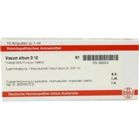 Viscum Album D 12 Ampullen (10X1 ml) – PZN 2825503 из Германии