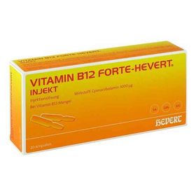 Vitamin B12 Hevert forte Injekt Ampullen (20X2 ml) – PZN 2840419 из Германии