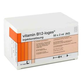 Vitamin B12 Loges Injektionslösung Ampullen (50X2 ml) – PZN 2860623 из Германии