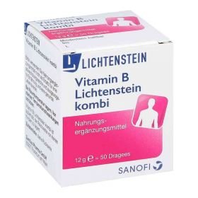 Vitamin B Lichtenstein Kombi Dragees (50 stk) – PZN 3108318 из Германии