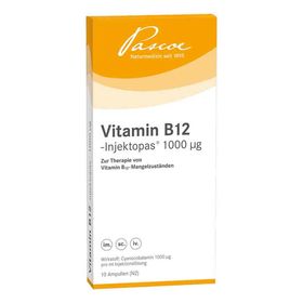 Vitamin B12 Injektopas 1000 [my]g Injektionslösung (10X1 ml) – PZN 3262634 из Германии