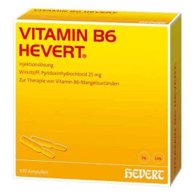 Vitamin B6 Hevert Ampullen (100X2 ml) – PZN 3920008 из Германии