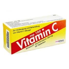 Vitamin C 100 mg Dragees (50 stk) – PZN 4029420 из Германии