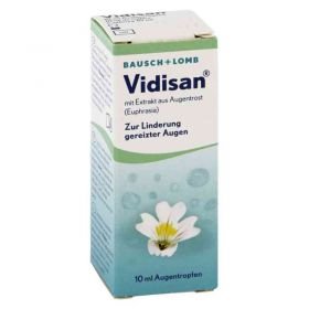 Vidisan Augentropfen (10 ml) – PZN 4639590 из Германии