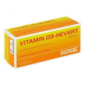 Vitamin D3 Hevert Tabletten (50 stk) – PZN 4897754 из Германии