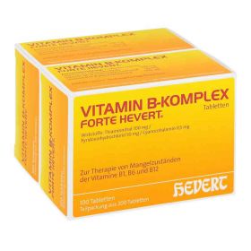Vitamin B Komplex forte Hevert Tabletten (200 stk) – PZN 5003960 из Германии