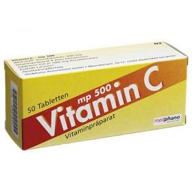 Vitamin C Mp 500 Tabletten (50 stk) – PZN 6881817 из Германии