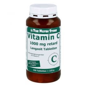 Vitamin C 1000 mg retard Langzeit Tabletten (150 stk) – PZN 8761299 из Германии