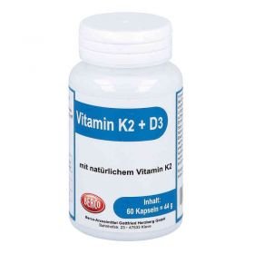 Vitamin K2+d3 Berco Kapseln (60 stk) – PZN 9784575 из Германии