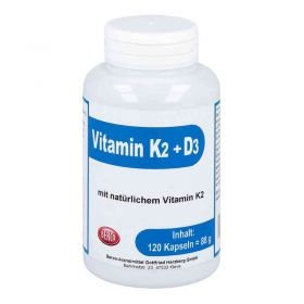 Vitamin K2+d3 Berco Kapseln (120 stk) – PZN 9784598 из Германии