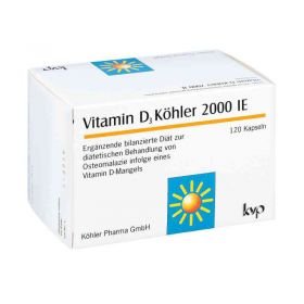 Vitamin D3 Köhler 2000 Ie Kapseln (120 stk) – PZN 10005079 из Германии