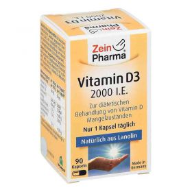 Vitamin D3 2.000 I.e. Kapseln (90 stk) – PZN 10189234 из Германии