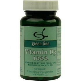 VITAMIN D3 1.000 Kapseln, 90 ST – PZN 10297449 из Германии