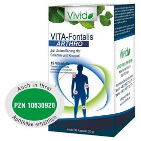 VITA FONTALIS ARTHRO Kapseln, 90 ST – PZN 10630920 из Германии