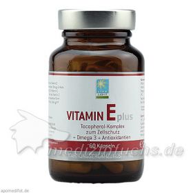 VITAMIN E plus Kapseln, 60 ST – PZN 10949840 из Германии