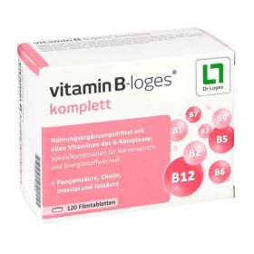 Vitamin B-loges komplett Filmtabletten (120 stk) – PZN 11101520 из Германии