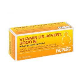 Vitamin D3 Hevert 2.000 I.e. Tabletten (60 stk) – PZN 11116697 из Германии