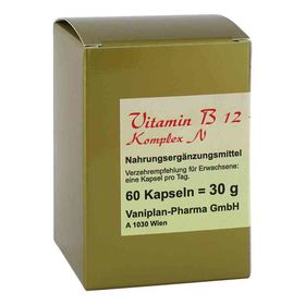 Vitamin B12+b6+folsäure Komplex N Kapseln (60 stk) – PZN 11180123 из Германии