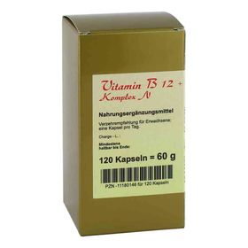 Vitamin B12+b6+folsäure Komplex N Kapseln (120 stk) – PZN 11180146 из Германии