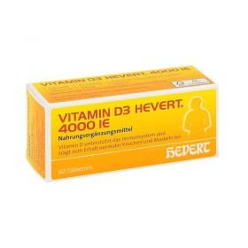 Vitamin D3 Hevert 4.000 I.e. Tabletten (60 stk) – PZN 11295458 из Германии
