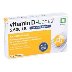 Vitamin D-loges 5.600 I.e. Kautablette (n) familienpackung (60 stk) – PZN 11640978 из Германии
