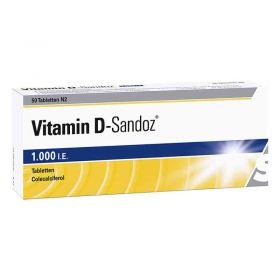 Vitamin D Sandoz 1.000 I.e. Tabletten (50 stk) – PZN 11889904 из Германии