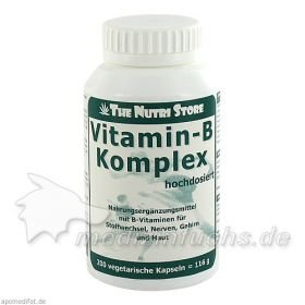 VITAMIN B Komplex hochdosiert Kapseln, 200 ST – PZN 1218557 из Германии