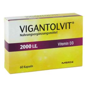Vigantolvit 2000 I.e. Vitamin D3 Weichkapseln (60 stk) – PZN 12423852 из Германии