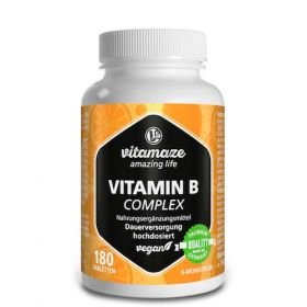Vitamin B-Complex hochdosiert Vitamaze, 180 ST – PZN 12741428 из Германии