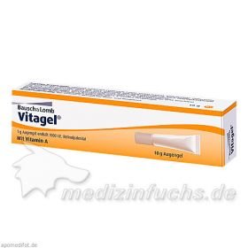 VITAGEL Augengel, 10 G – PZN 1318170 из Германии