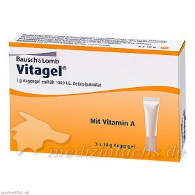 VITAGEL Augengel, 3X10 G – PZN 1318187 из Германии