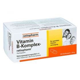 Vitamin B Komplex ratiopharm Kapseln (120 stk) – PZN 13352373 из Германии
