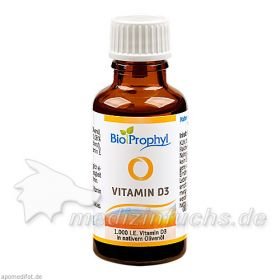 Vitamin D3 1.000 I.E., 30 ML – PZN 13714480 из Германии