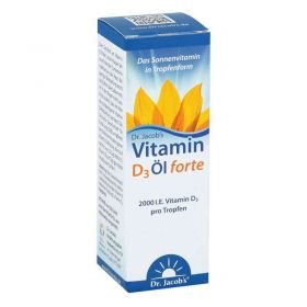 Vitamin D3 öl forte Doktor jacob's Tropfen (20 ml) – PZN 13784902 из Германии